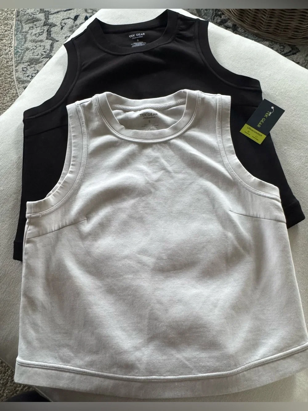 Black & White Tank Top Set - Picture 1 of 5